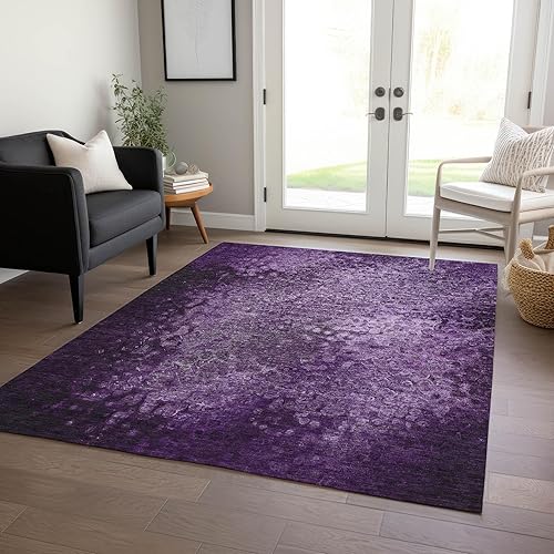Miniatura 2 de Addison Rugs Chantille ACN565 - Alfombra de área para interiores y exteriores, resistente a las manchas, lavable a máquina, no se desprende, para