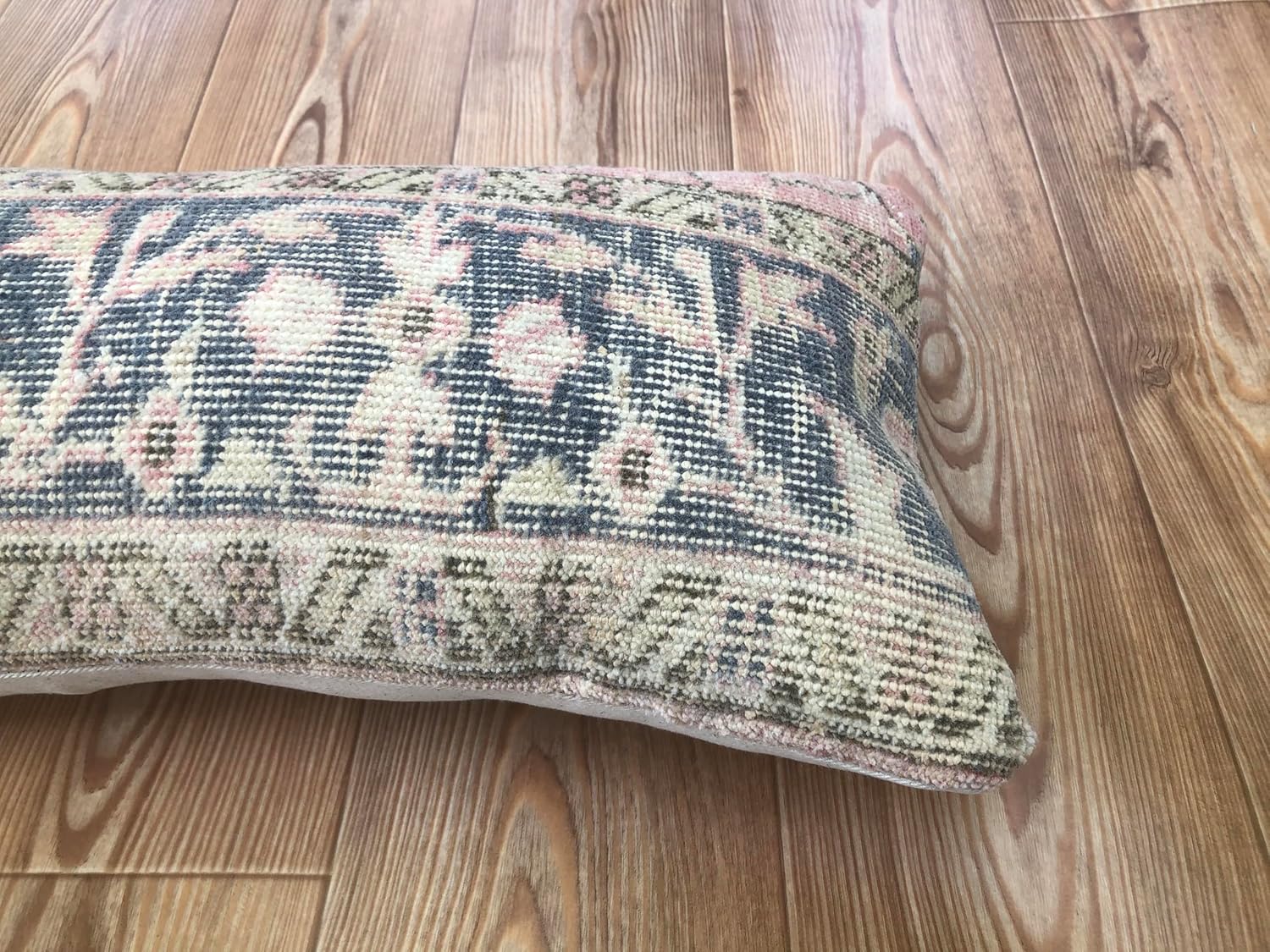 Turkish Rug Pillow Cover/Turkish Lumbar Pillow Covers | Turkish Rug Pillow Cover |12x49 inches Turkish Lumbar Pillows,