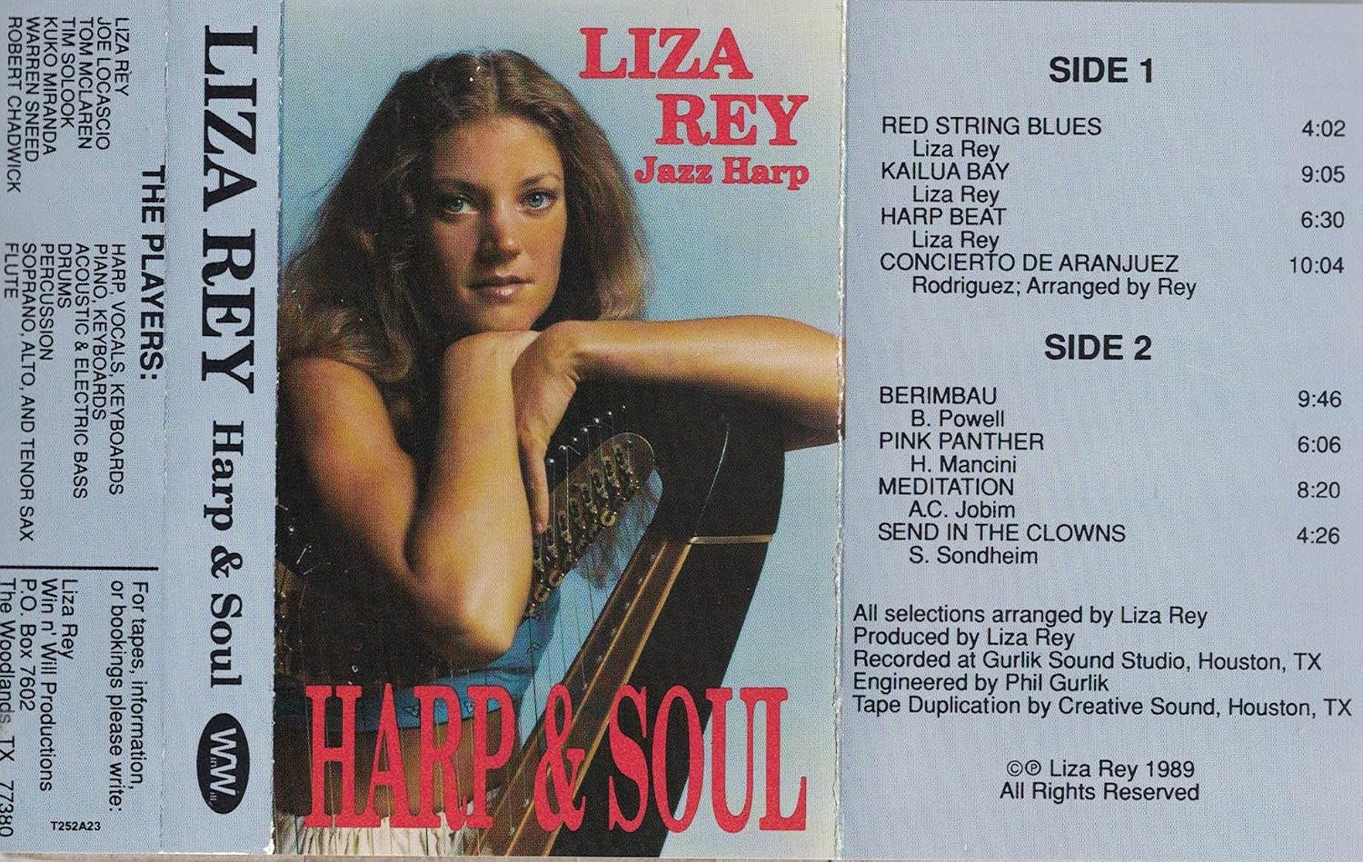 Liza Rey, Liza Rey, Jazz Harp - Harp & Soul - Amazon.com Music
