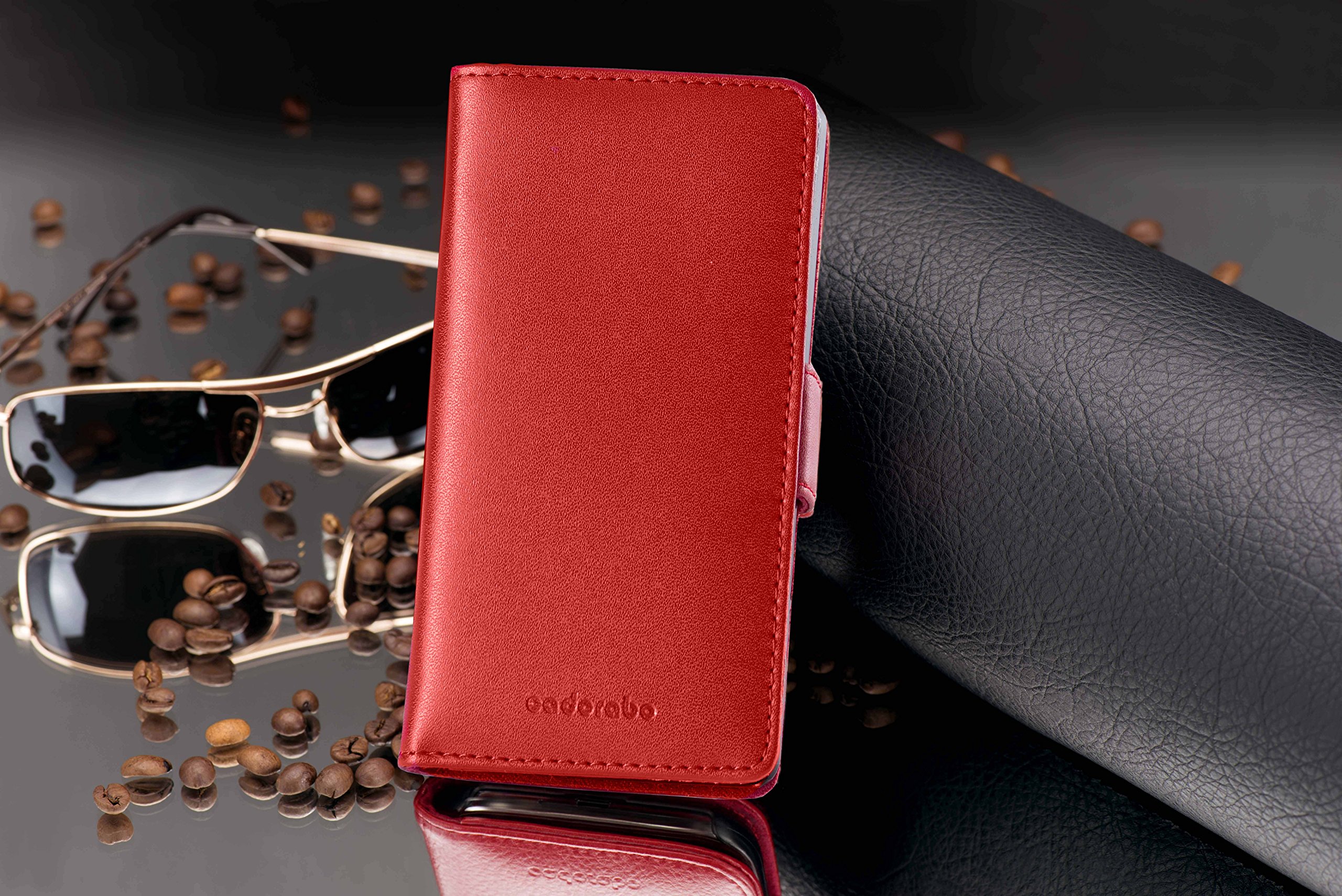 Cadorabo Custodia A Libro Per HTC One X/X+ - Colore Lilla Bordeaux - 3 Tasche Per Carte E Chiusura Magnetica - Cover Portafoglio In Similpelle - 2