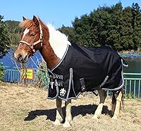 Vista 3 de T TEKE Mantas de participación de caballos Deluxe, 1200D impermeables y transpirables para el cuidado de caballos con relleno de 200 gramos