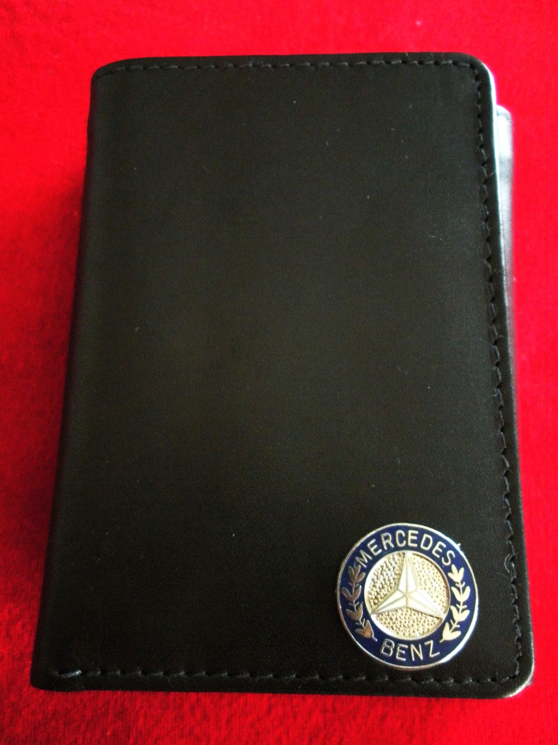 Mercedes Benz Tri-Fold Italian Leather Wallet