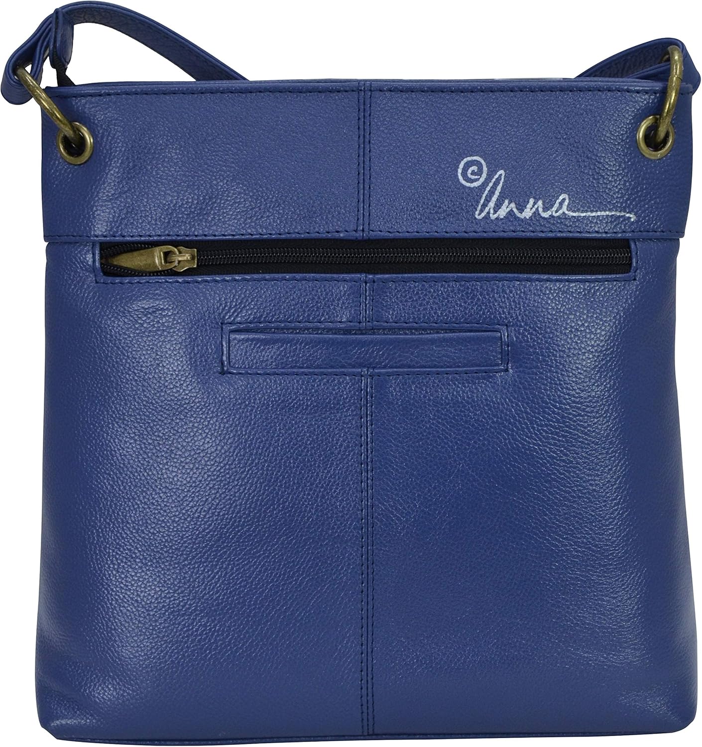 Anna by Anuschka Women's Hand-Painted Genuine Leather Medium Crossbody - Image 2