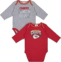Vista 30 de Gerber Body de manga larga para bebé de equipo de la NFL, 2 unidades Color del