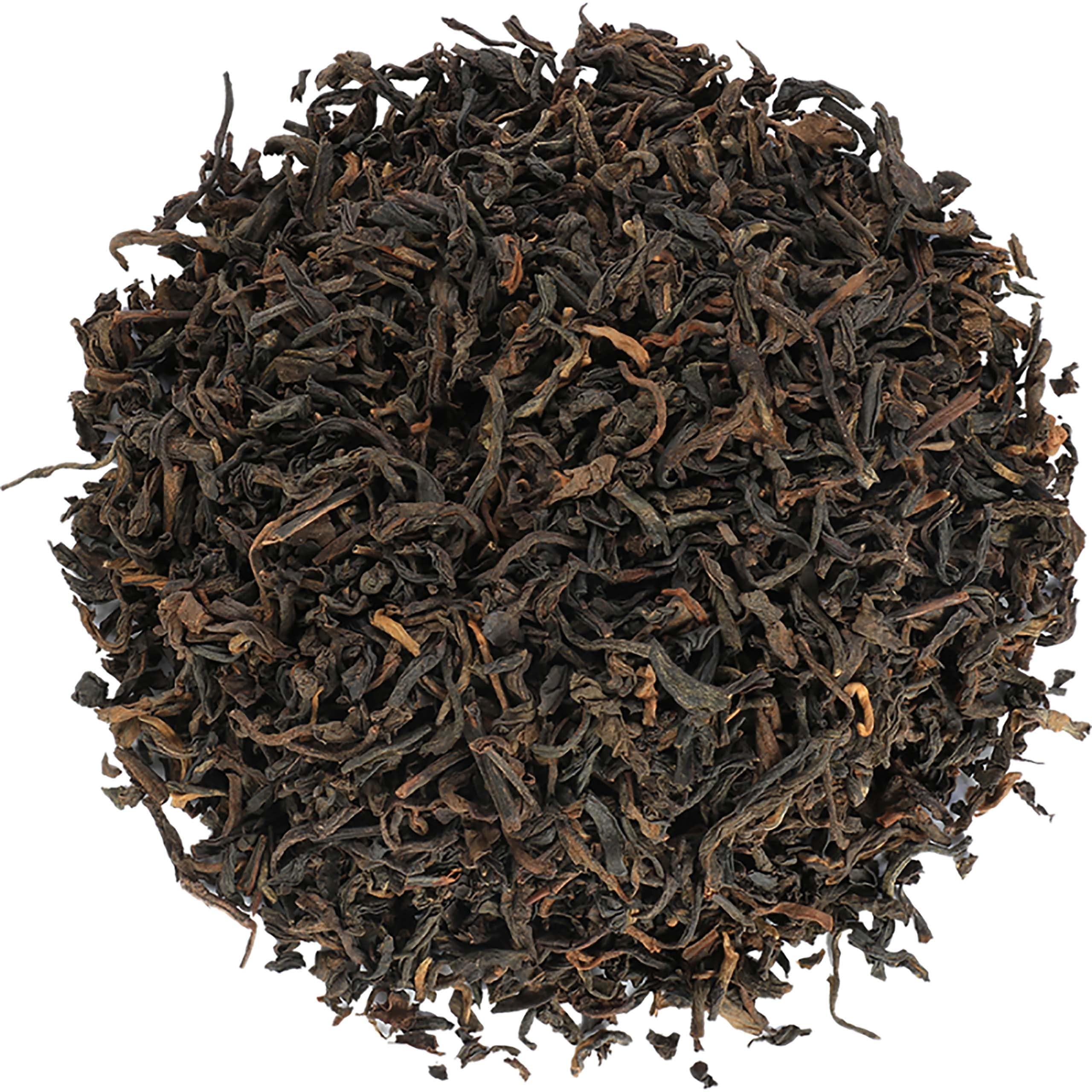 BASILUR Chinese Black Tea - Pu Erh Tea Chińska czerwona herbata o wędzonym smaku i aromacie 100 g (x6)