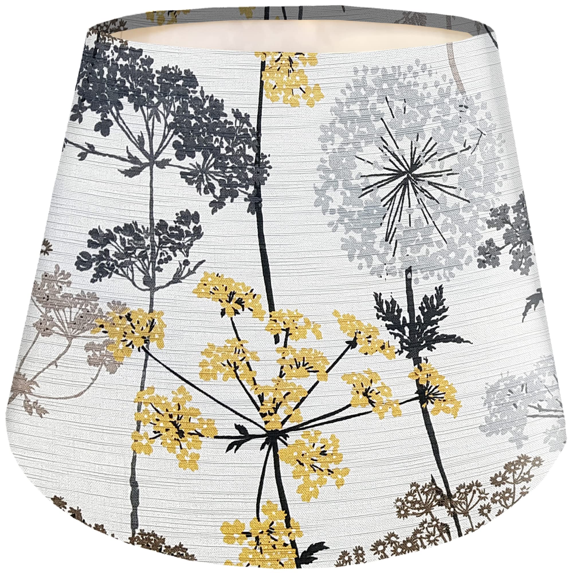 Cow Parsley Lampshade - Conical Empire Lampshade - UK Handmade