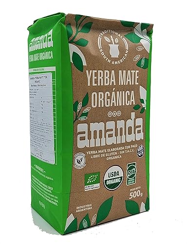 AMANDA YERBA Yerba Mate Amanda Organica, 1.102 lb
