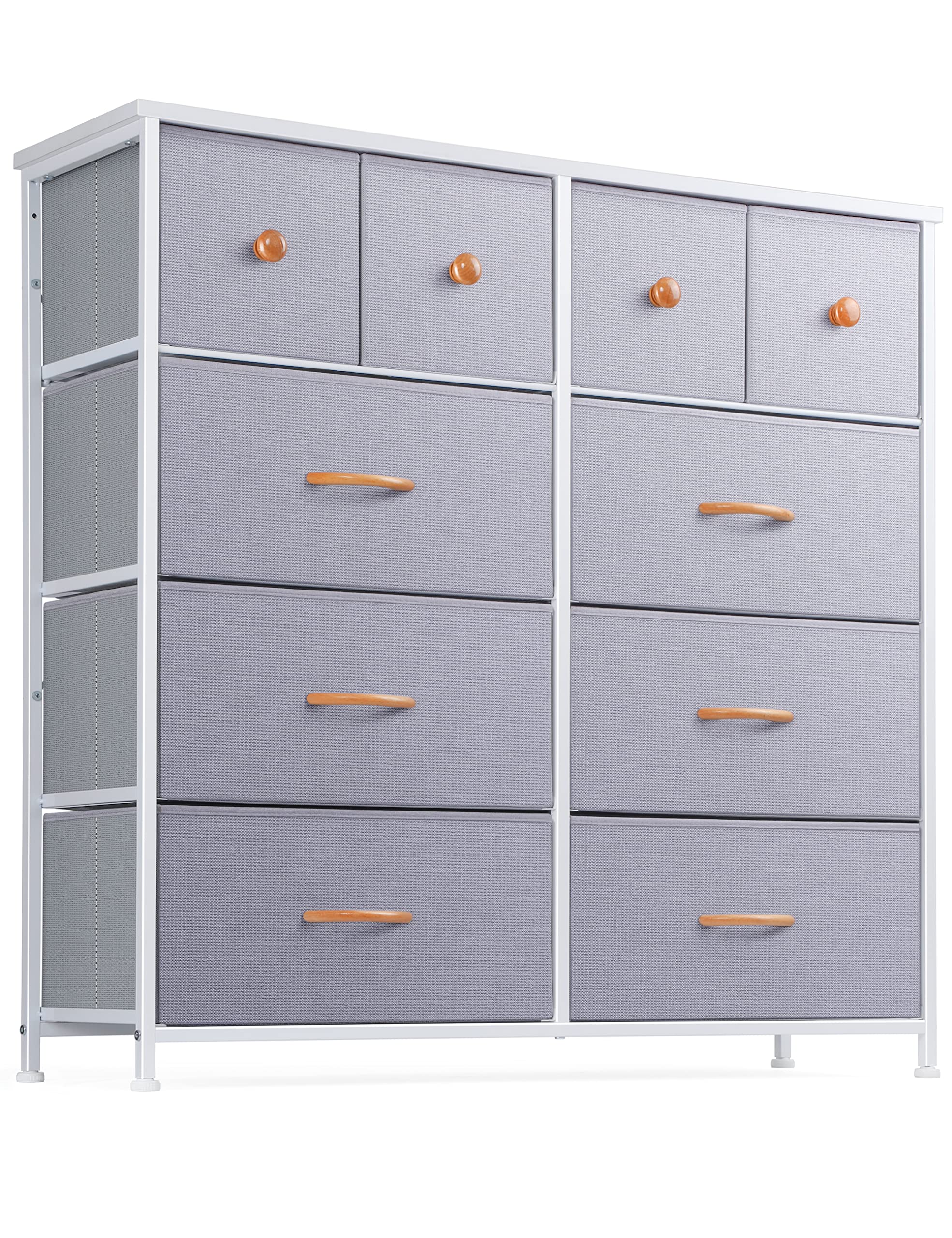 Nicehill Dresser for Bedroom with 10 Drawers, Storage Drawer Organizer