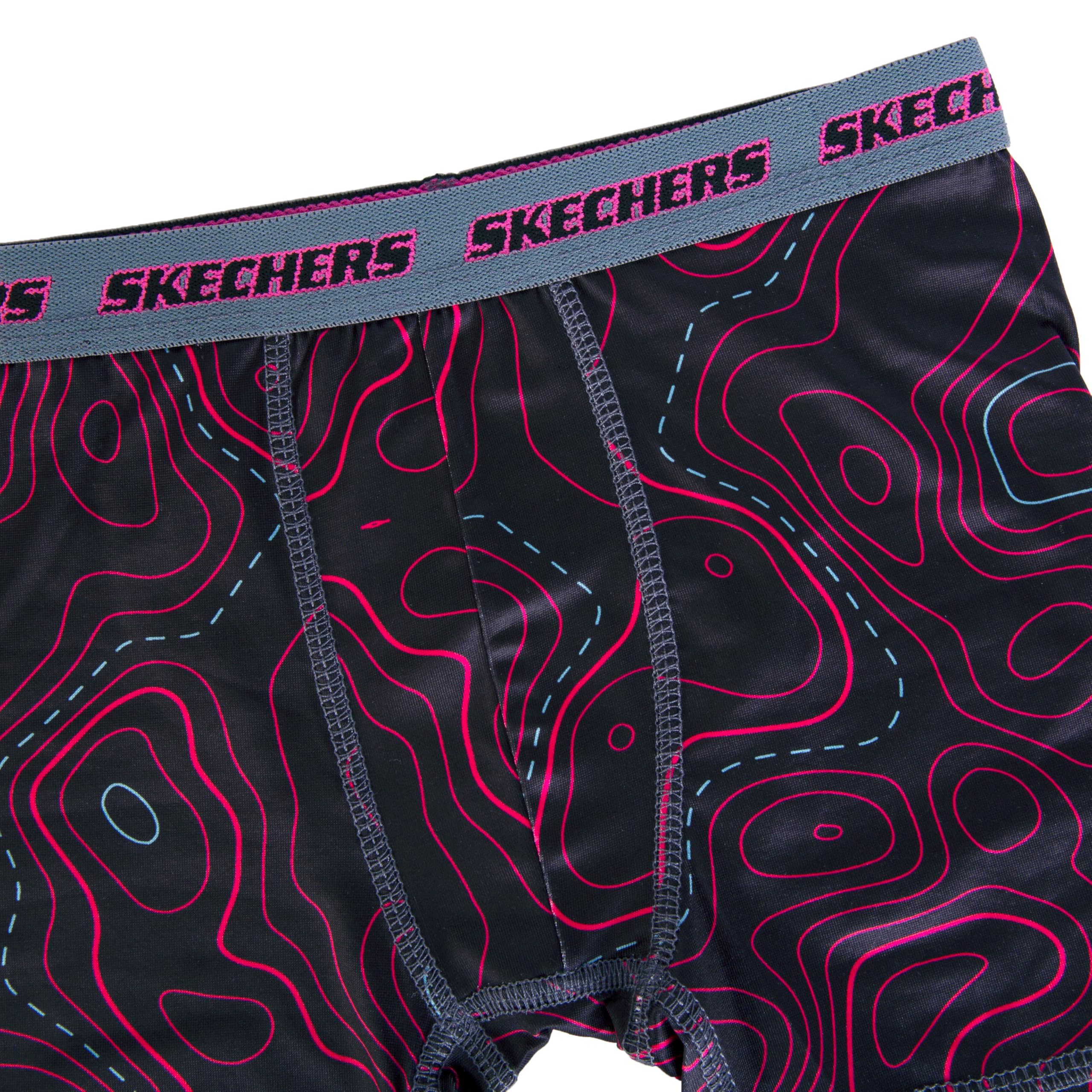 Skechers Jungen Amazon Exclusive 8pk Athletic Boxer Briefs with Unique Prints in Sizes 2/3t, 4, 6, 8 and 10 Retroshorts (8er Pack)