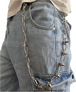 PINKPIN Heavy Biker Trucker Keychain Punk Trouser Wallet Chain For Men Women