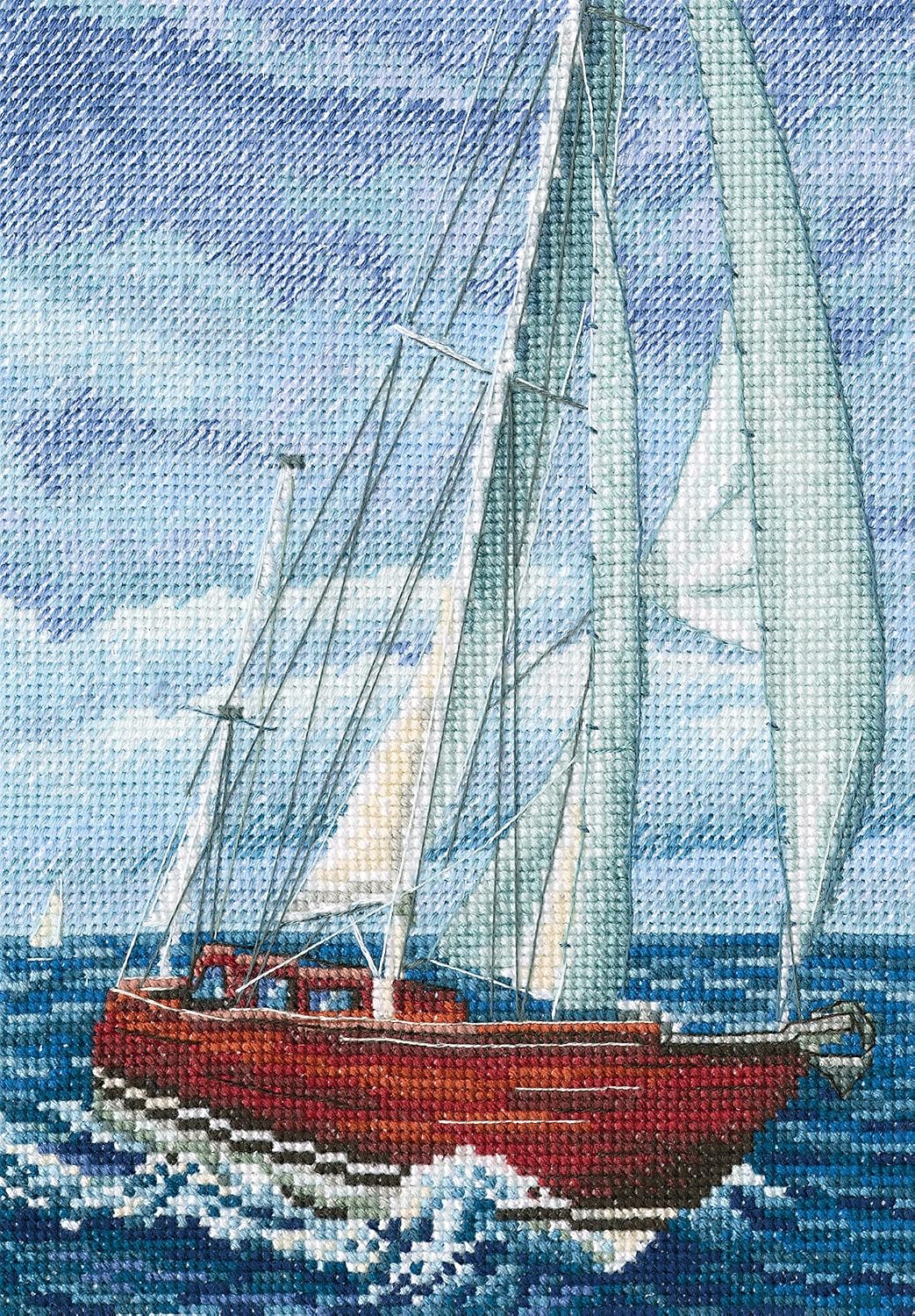 Counted Cross Stitch Salt Wind