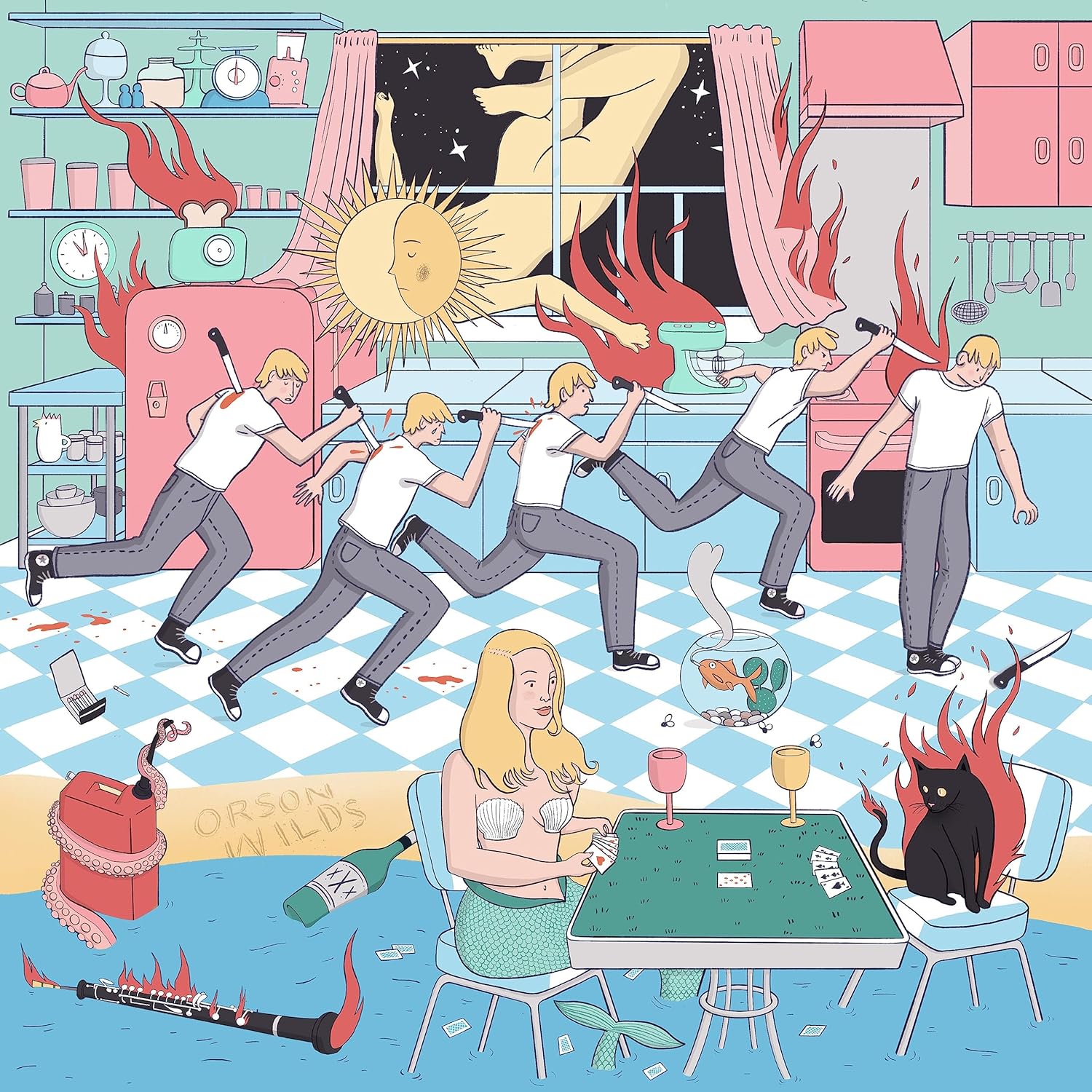 This Burning House (We All Fell Asleep In) por Orson Wilds — capa do álbum