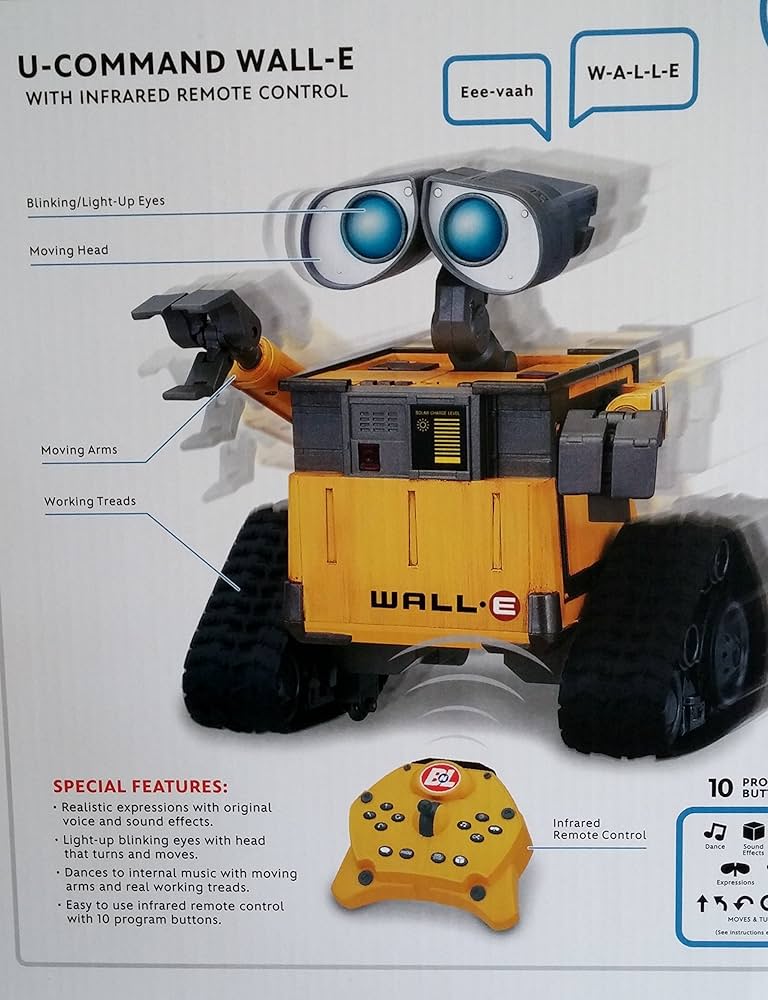 ディズニーピクサー　U-コマンド　WALL-E Amazon.com: Pixar Collection Disney U-Command Wall-E Action