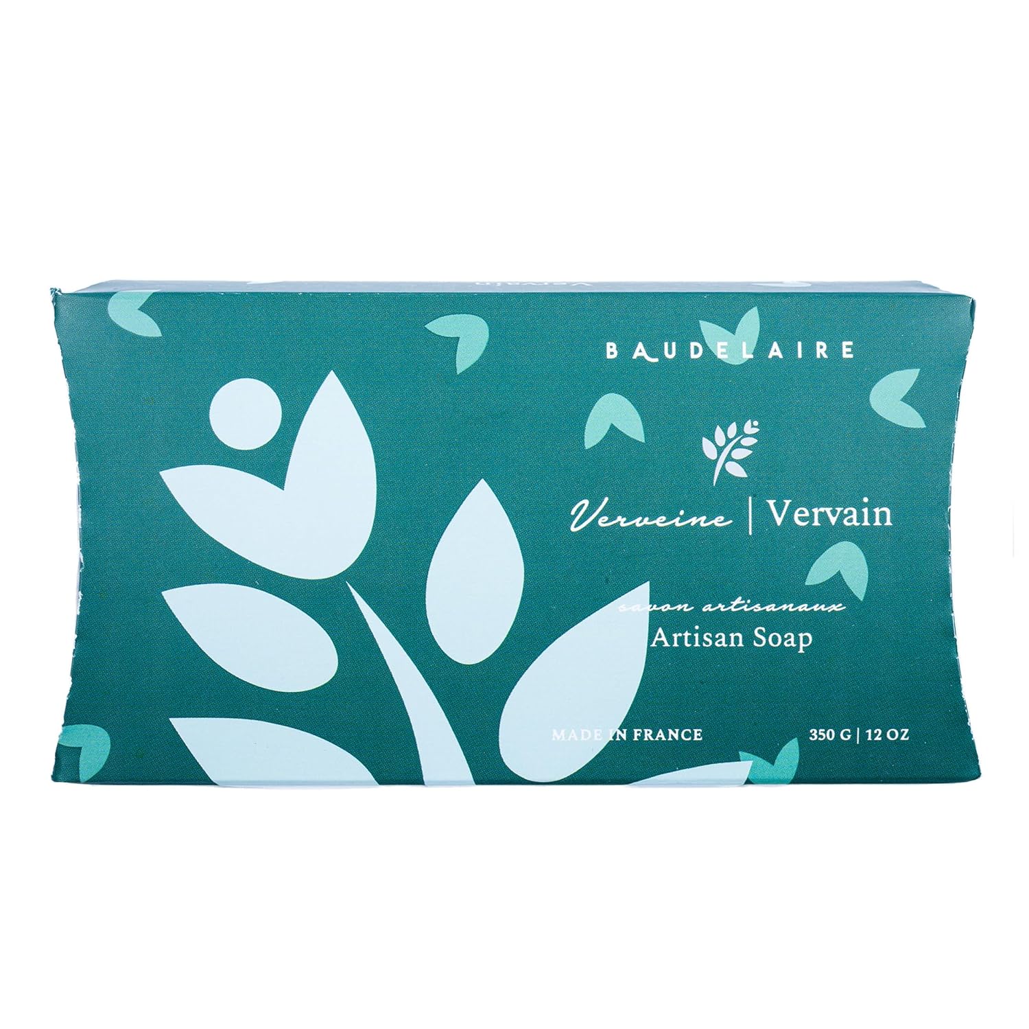 Provence Sante Luxury French Soap Bar - Moisturizing Shea Butter - Triple-milled Vervain Fragrance, 12 oz Gift Box