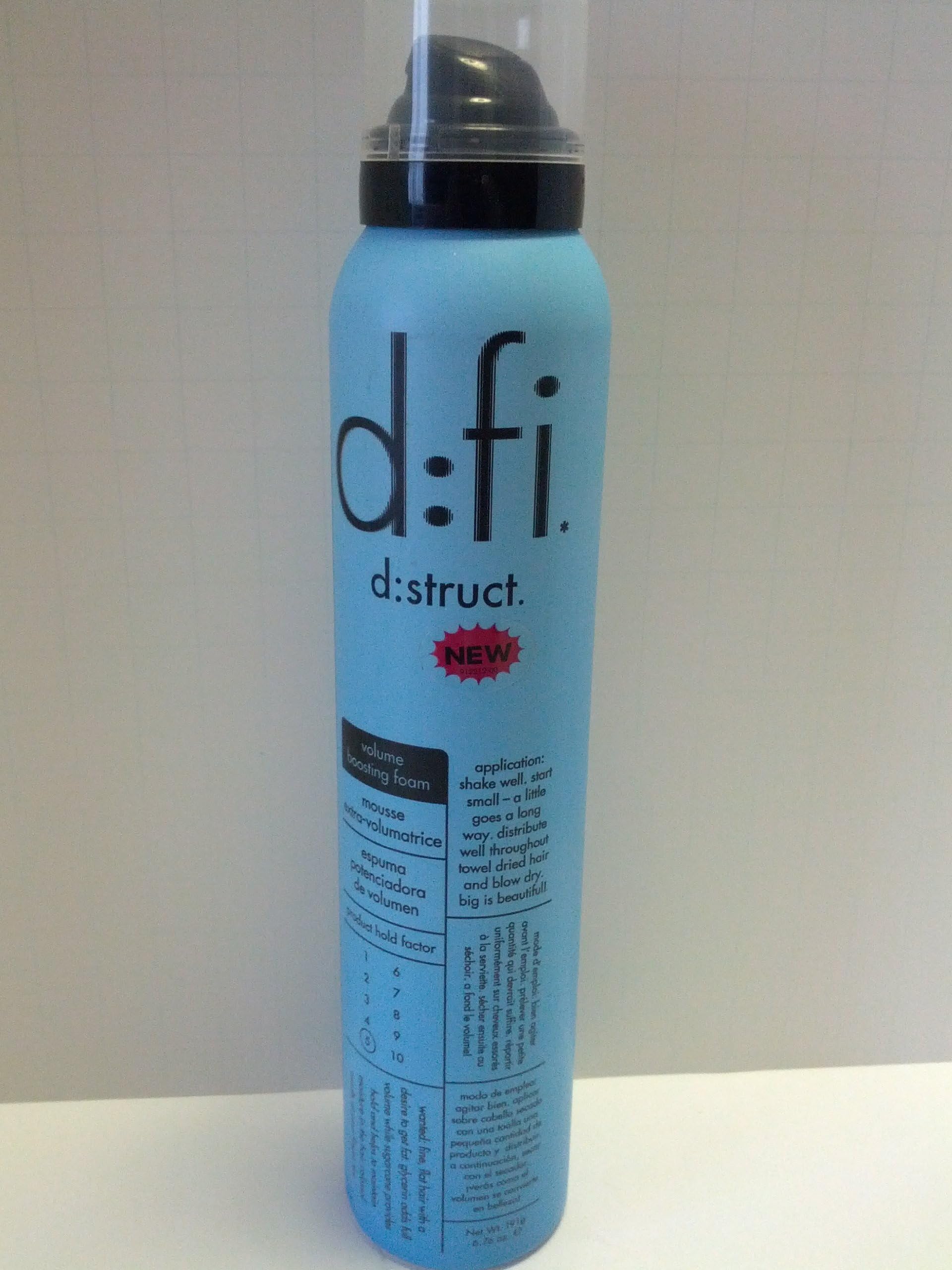 D:FI Destruct Volume Boosting Foam, 6.76 Fluid Ounce