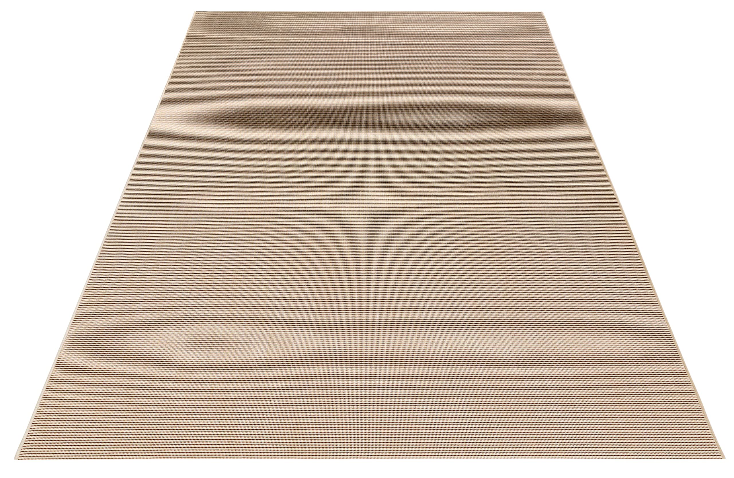 Hanse Home In- und Outdoor Teppich Match 240x340 cm - Wetterfest Modern Plain Allover Unifarben Design Teppich für Balkon Terrasse Garten Wintergarten Wohnzimmerteppich Wasserfest in Beige