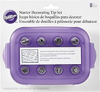 Vista 3 de Juego de puntas para glaseado Wilton para decoración de pasteles y cupcakes, 9 piezas con estuche de transporte