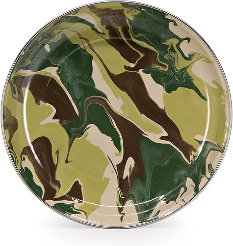 Miniatura 7 de Golden Rabbit Enamelware - Juego de platos de pasta de 4-10" (atardecer)