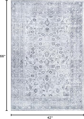 Miniatura 86 de Superior Alfombra de área para interiores para sala de estar, dormitorio, cocina/comedor, oficina, única, alfombras con respaldo de algodón, Athena