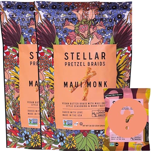 Stellar Snacks Maui Monk Pretzels