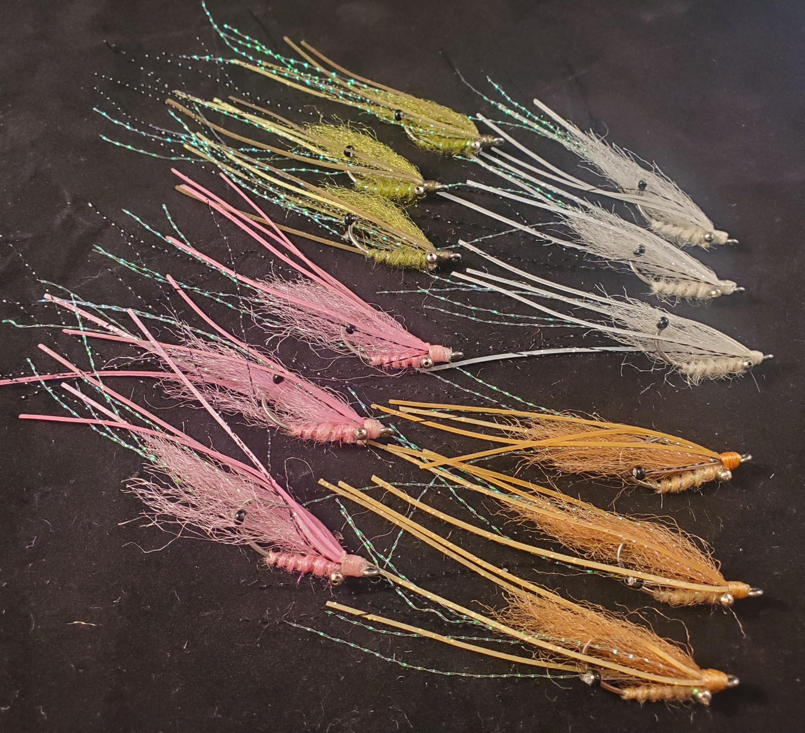 Ghost Shrimp Fly Selection for Bonefish, Permit
