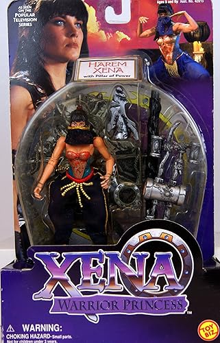 Toy Biz Xena Warrior - Figura de harén de princesa princesa con pilar de poder