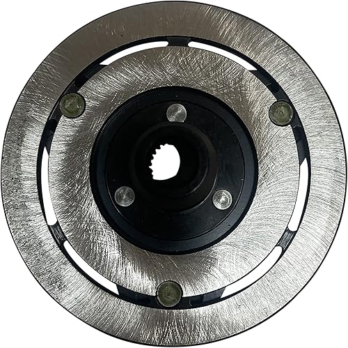 Miniatura 5 de RYC AC Compresor Embrague EG887-01-CL (solo se adapta a vehículos manuales de 6 velocidades. Modelo de compresor CR-10. Compatible con Nissan Versa