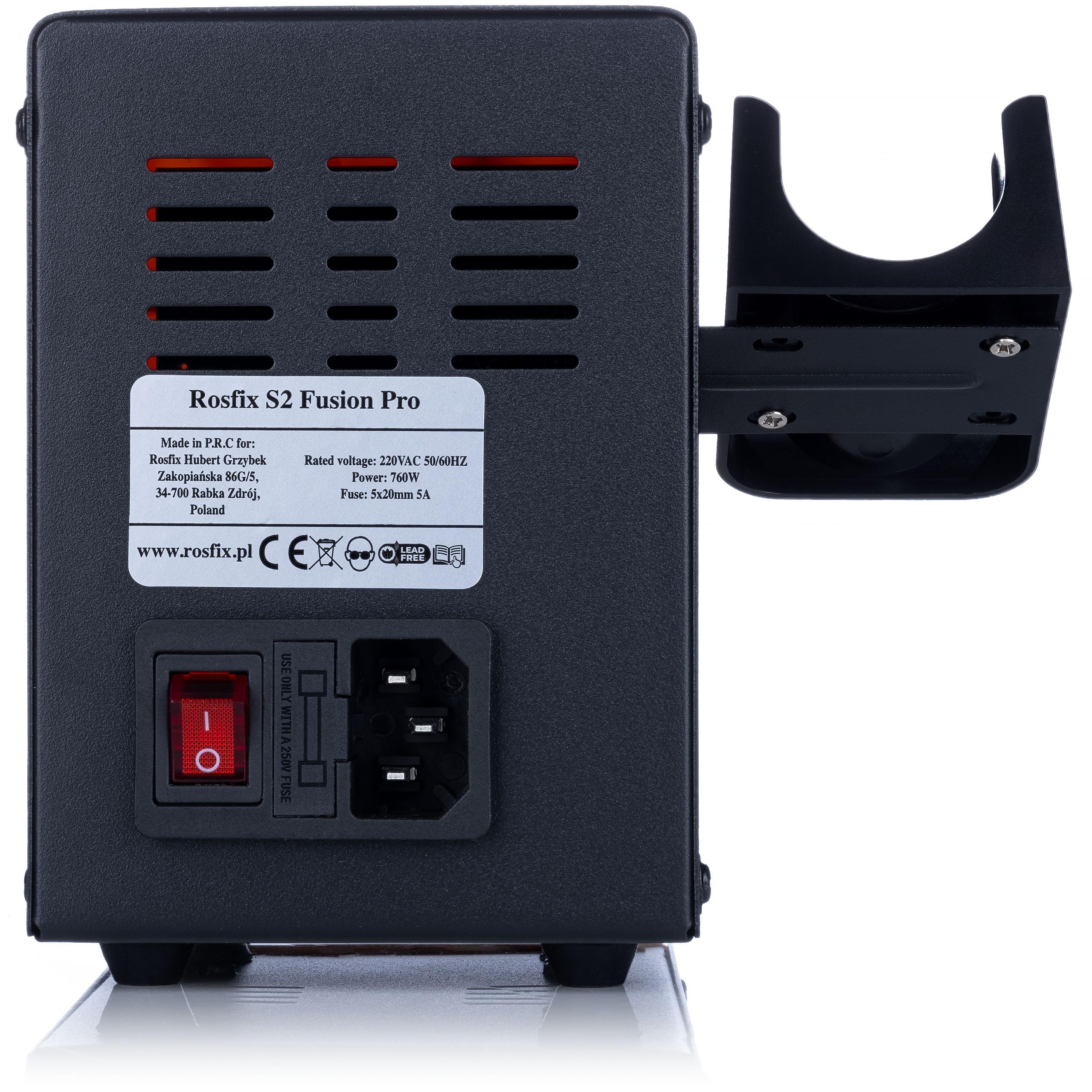 Rosfix S2 Fusion Pro Station de Soudage 2 en 1 Hot Air 700W Fer à Souder
