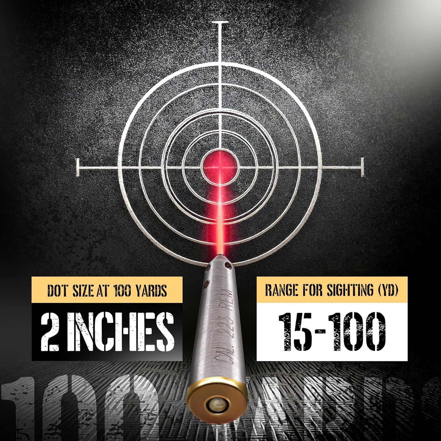 P2M in-Chamber Boresight with Red Laser