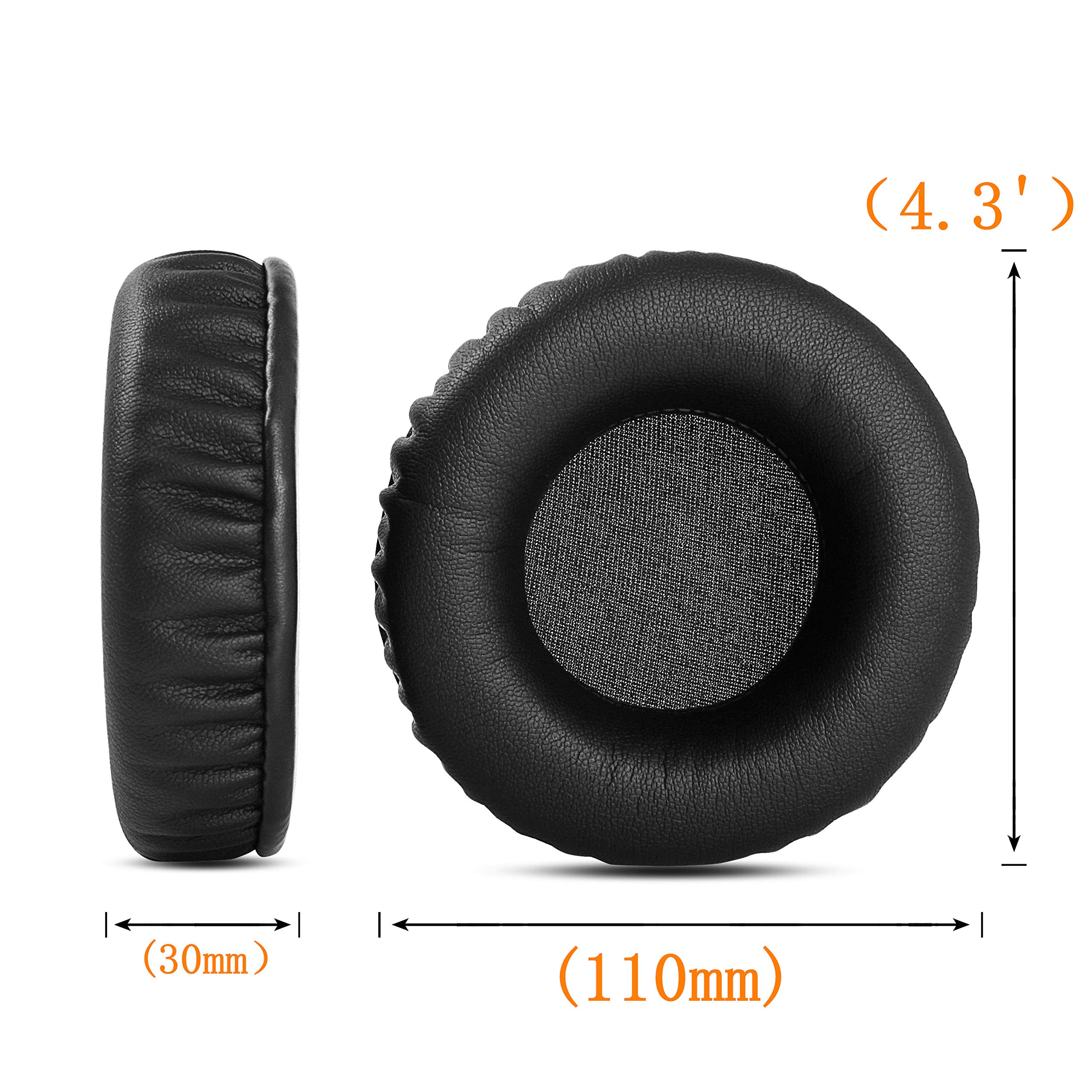 Ersatz Ohrpolster Für AKG K-301 Kopfhörer – Leder-Schaumstoff Kissen