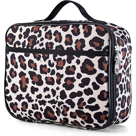Amazon Com Fenrici Cheetah Lunchbox For Boys Girls Kids Insulated Lunch Bag Perfect For Preschool K 6 Soft Sided Compartments Spacious Bpa Free Food Safe 10 8in X 9 2in X 3 8in Cheetah Print Home Kitchen