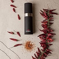 Vista 8 de Microplane Molino de chile: perfecto para moler chiles en escamas y condimentar alimentos