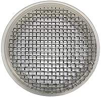 Vista 12 de Juntas sanitarias de 2" Tri-Clamp (paquete de 2), Juntas de pantalla tipo unido (#6 malla/3360 μm), Silicona platino