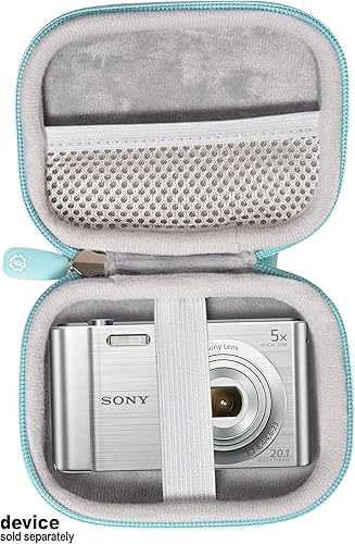 Miniatura 3 de WGear - Funda para cámara digital CAMKORY, Fulealfly, Lecran, Sony W800S, DSCW830 Canon PowerShot ELPH360 HS 360350 HS350310190180 Kodak PIXPRO