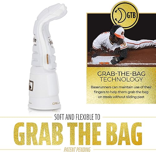Miniatura 5 de Franklin Sports MLB - Guante deslizante de béisbol + sóftbol - CFX PRT protector para adultos, guante deslizante para la mano izquierda + derecha,