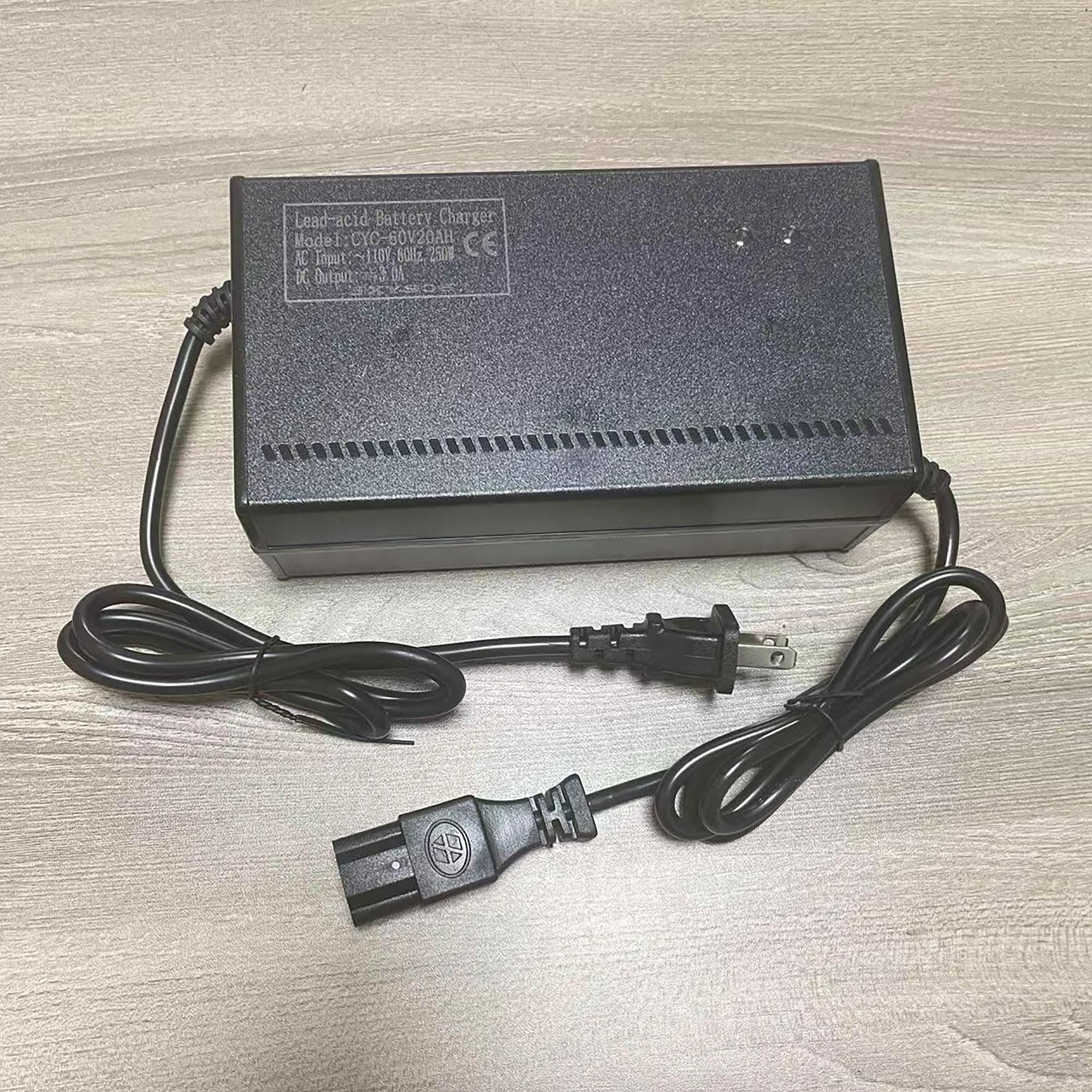 60V20AH Mobility Scooter Battery Charger, Quick Charger Lead-Acid Battery Charger Input Voltage AC110V