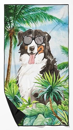 Miniatura 1 de Caroline's Treasures CK3025TWL3060 - Toalla de playa de gran tamaño, manta de playa, piscina, artículos esenciales de playa, yoga, toalla de baño