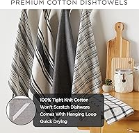 Vista 13 de DII Surtido Tejido, Juego de Paños de Cocina, 18x28 pulgadas, Verde Azulado, 5 Piezas