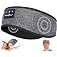 MUSICOZY Bluetooth 5.4 Sleep Headphones Headband, Wireless Sleeping Headphones Sleep Mask Earbuds IPX6 Waterproof for Side Sl