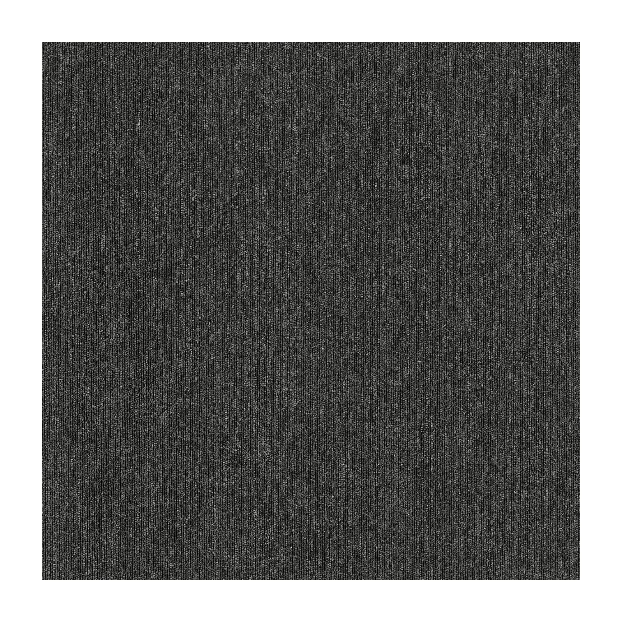 Mohawk Basics 8" x 8" Carpet Tile Sample with EnviroStrand™ PET Fiber in Smoke, (1 Sample)