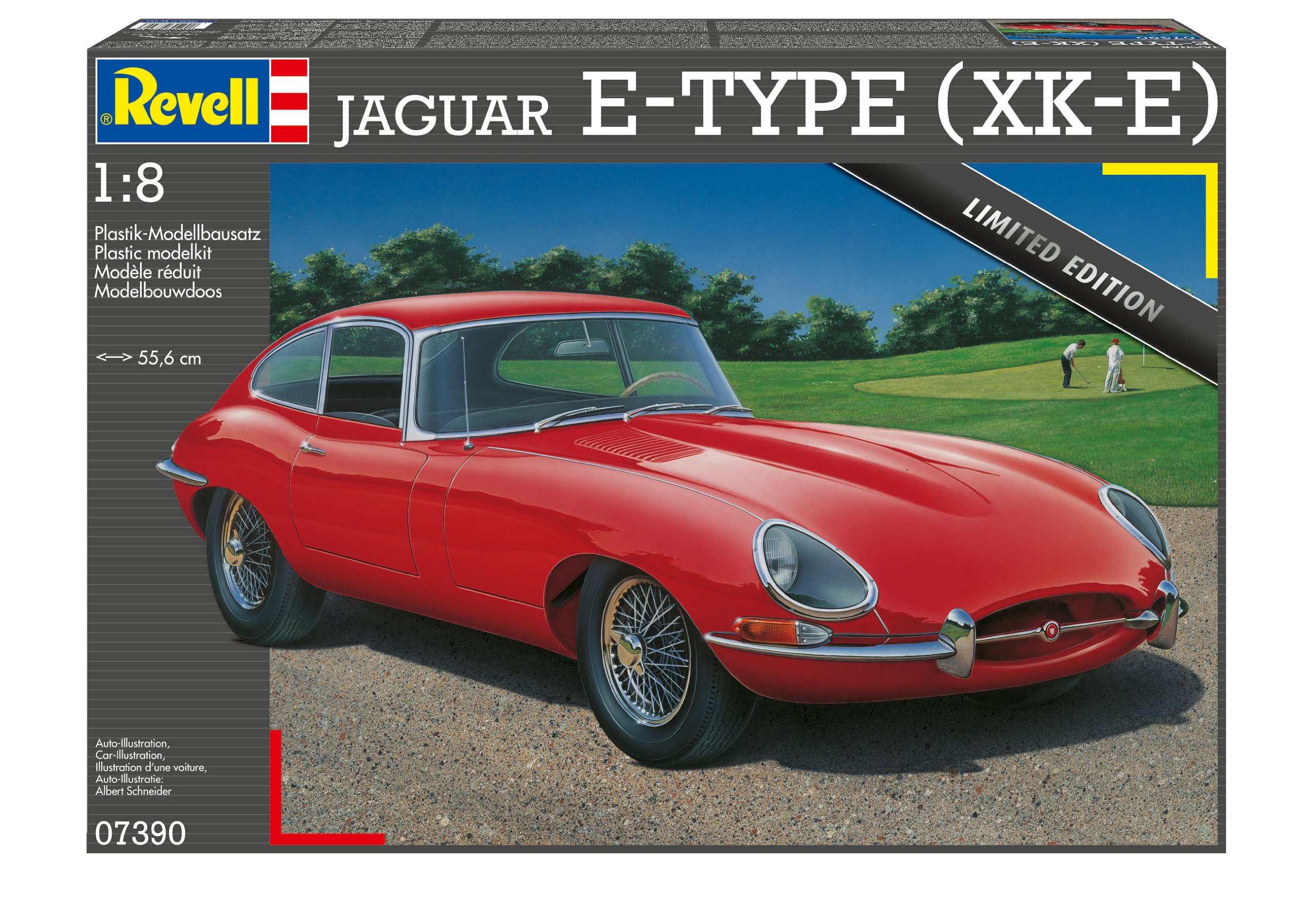 Revell - Jaguar E-Type (XK-E) 1:8 : Amazon.com.be: Arts & Crafts