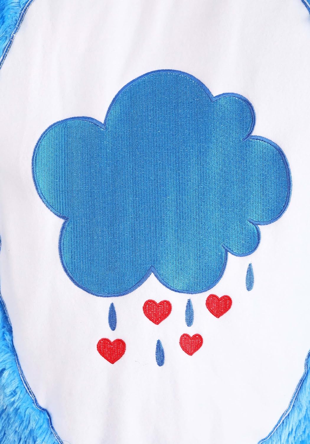 Adult Plus Size Care Bears Grumpy Bear Costume Onesie Suit