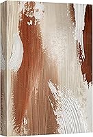 Vista 33 de wall26 Lienzo impreso para pared, pintura oscura, paisaje de trazos de paisaje de trazos abstractos de formas ilustraciones, arte moderno