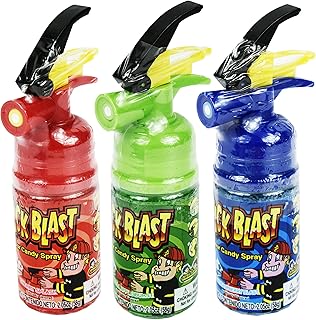 Set of 3 - 2.05oz Assorted Quick Sour Blast Candies! Perfect for Movie Night, Feild Trips, Road Trips and More!