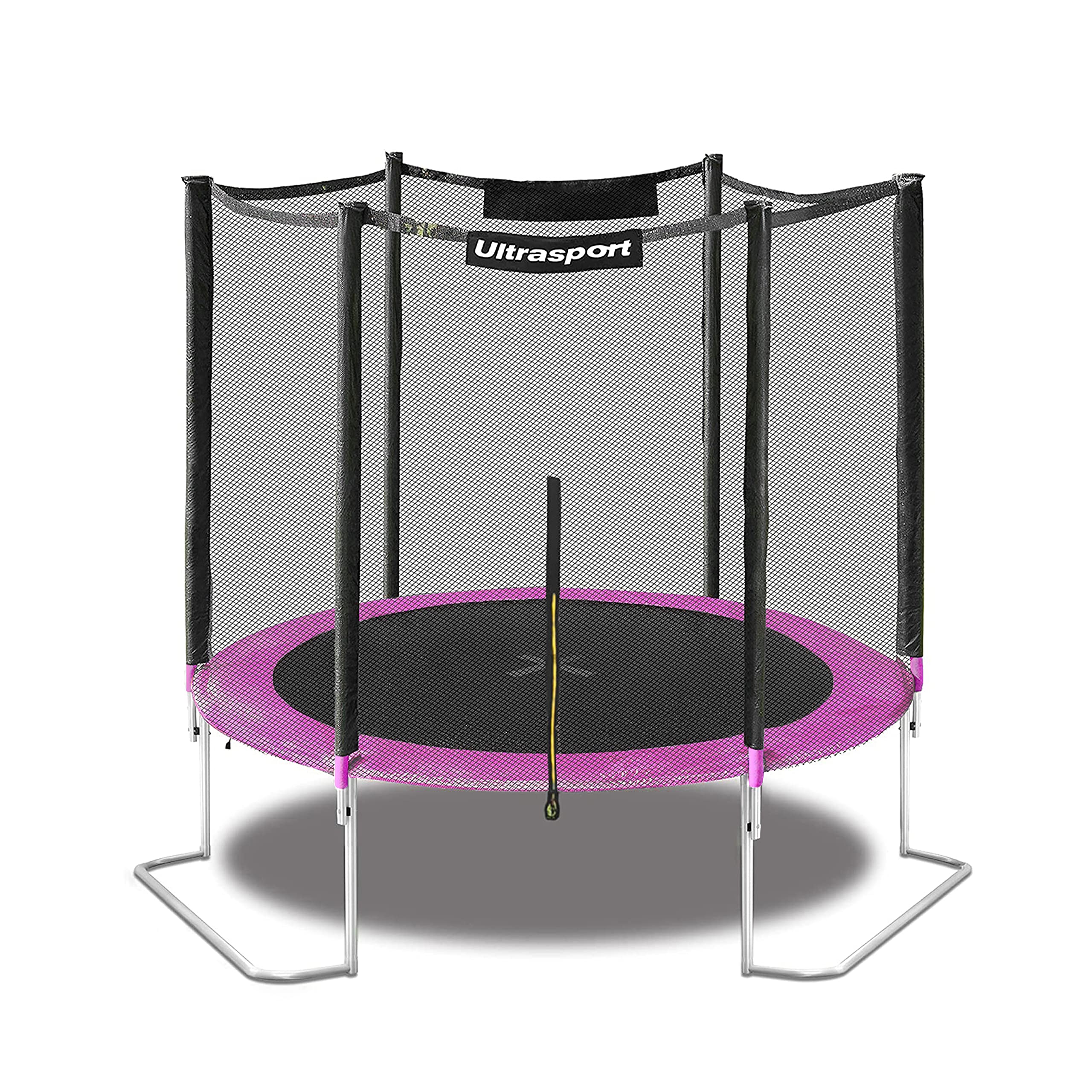 Ultrasport Garden Trampoline, Outdoor Trampoline, Children's Trampoline, Diameter Ø180-430 cm, Spring Jumper and Wave, Weatherproof Safety Net, Trampoline Load Capacity 100-160 kg