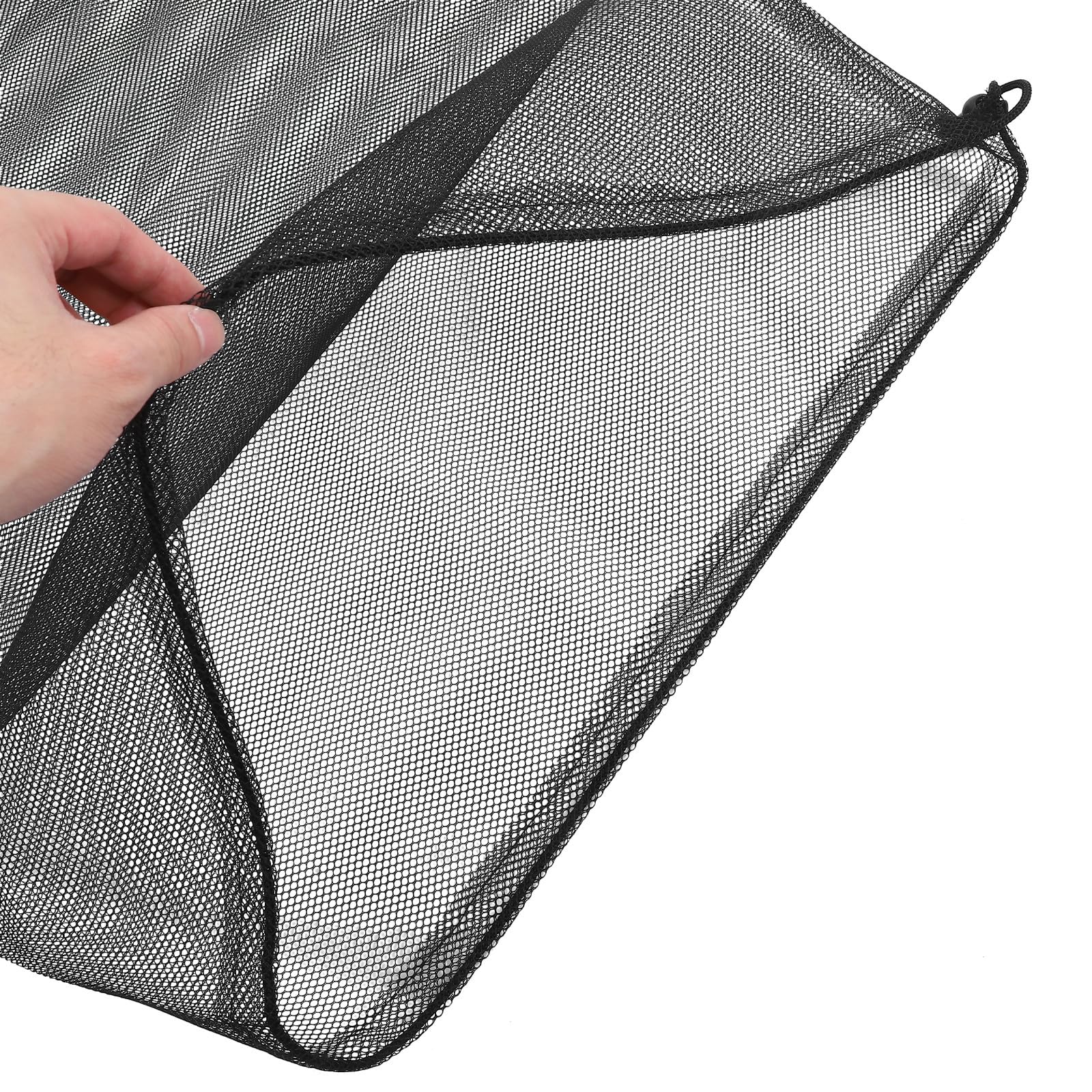 Bolsa de recogida de hojas con cuerda, malla de ker, compatible con sopladores de hojas y herramientas de limpieza de jardín, 1 pieza para una fácil limpieza del patio