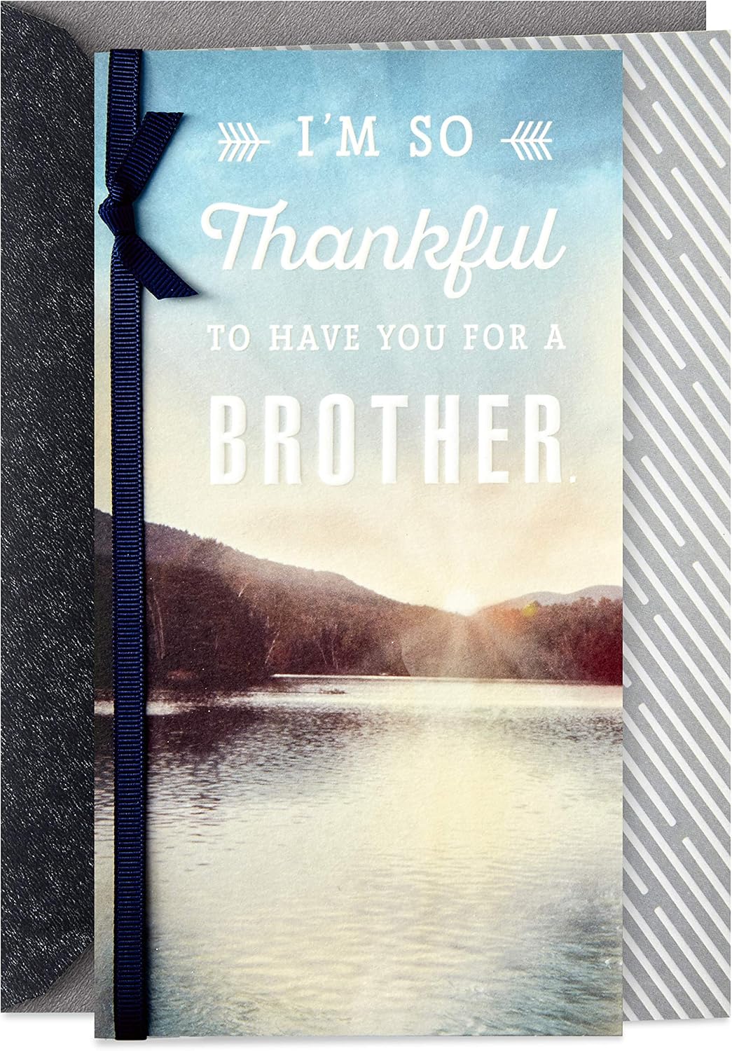Hallmark Birthday Card for Brother (So Thankful)