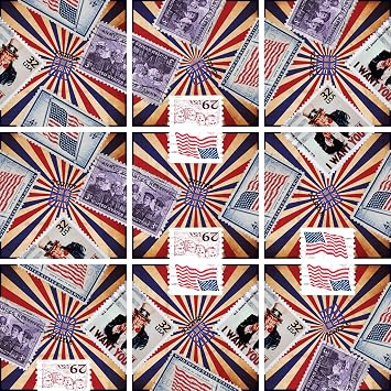 Squzzle Puzzle Brain Teaser | Screen-Free Mind Game | Great for Classrooms & Travel, Collect All Designs Patriotic- Americas 250th Anniversary Travel Pouch