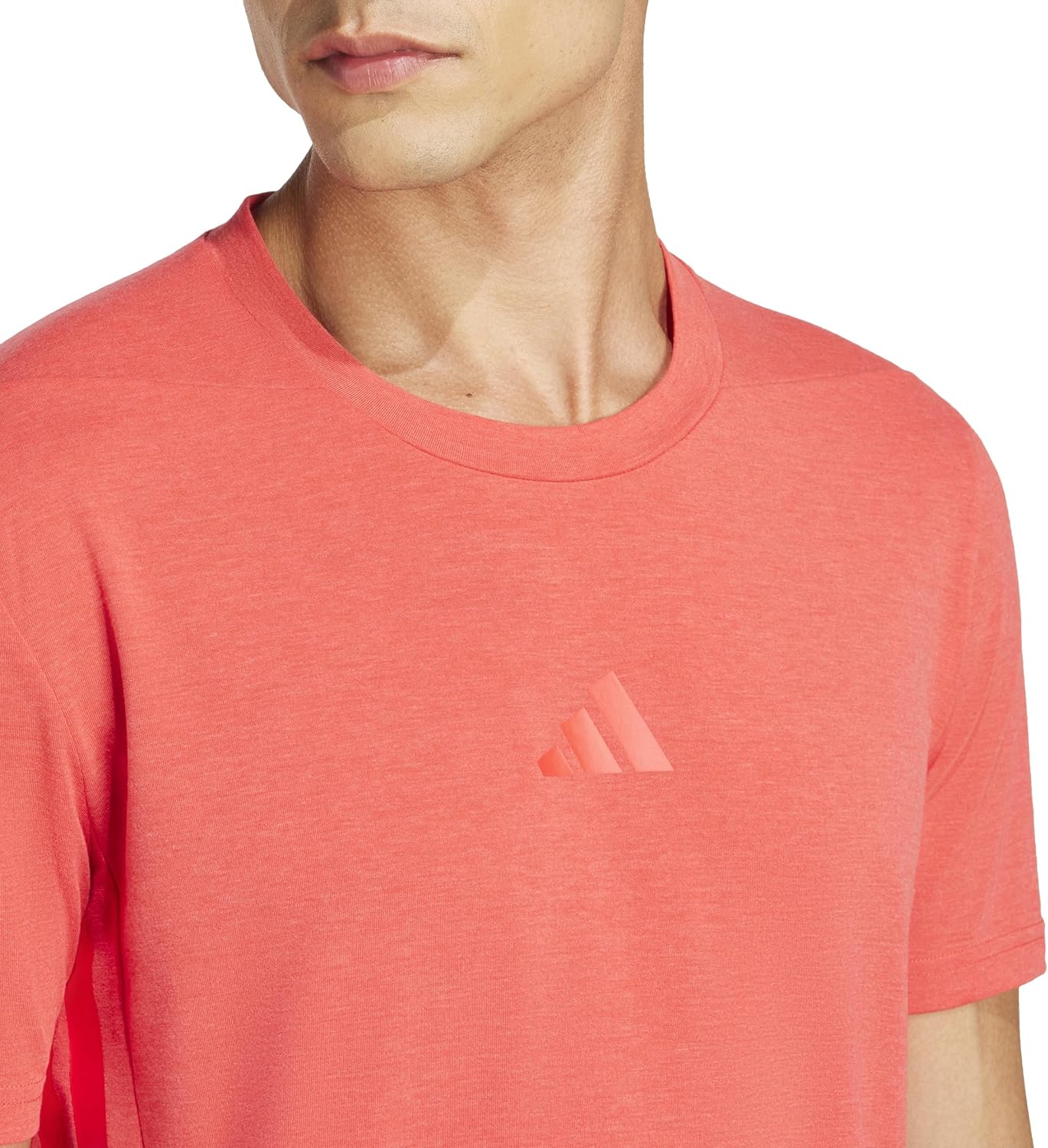 Adidas Mens Designed for Training 3-Stripes T-Shirt - Image 3