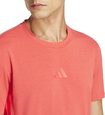 adidas Mens Designed 4 3-Stripes Tee Casual Tops Casual - Black